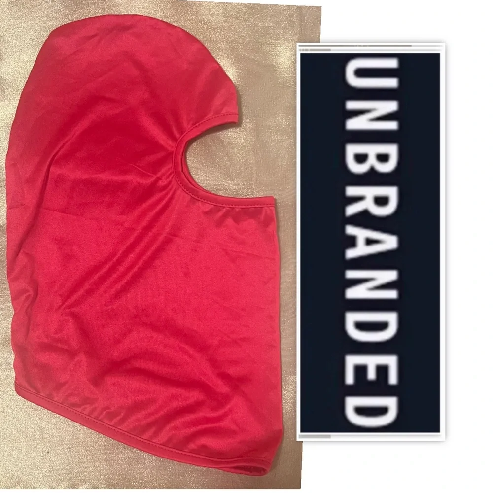 UNBRANDED Red Balaclava Ski Mask